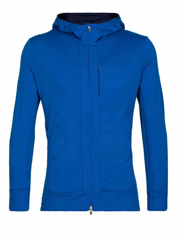 Icebreaker CLOTHING - Men - Apparel - Top Icebreaker *23W*  Men Quantum III LS Zip Hoodie