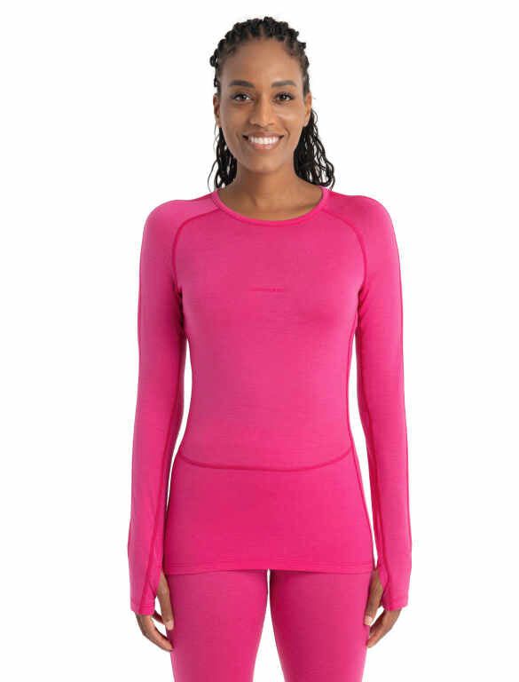 Icebreaker CLOTHING - Women - Baselayer - Top Icebreaker *23W*  Women 260 ZoneKnit LS Crewe