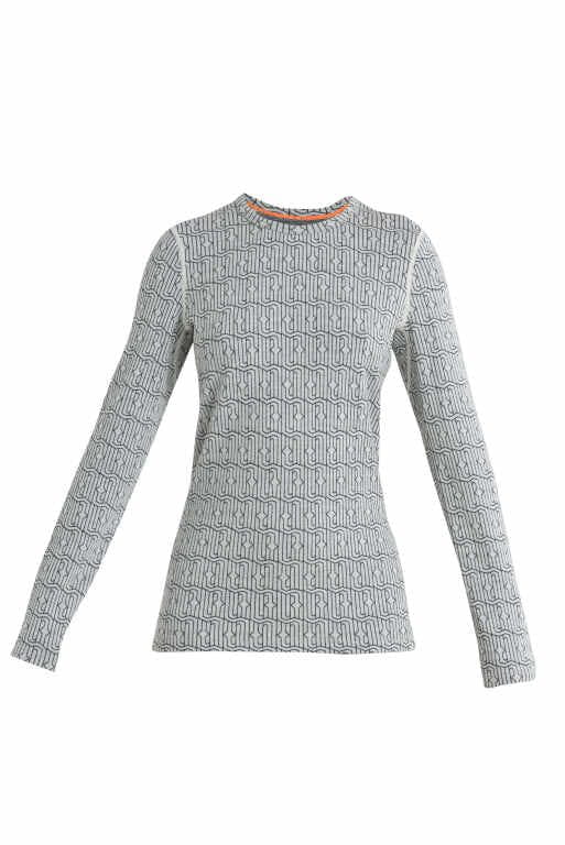 Icebreaker CLOTHING - Women - Baselayer - Top Icebreaker *23W*  Women Merino 260 Vertex LS Crewe Herenga