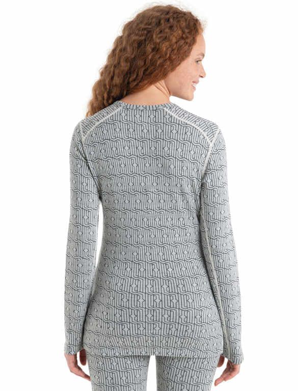 Icebreaker CLOTHING - Women - Baselayer - Top Icebreaker *23W*  Women Merino 260 Vertex LS Crewe Herenga