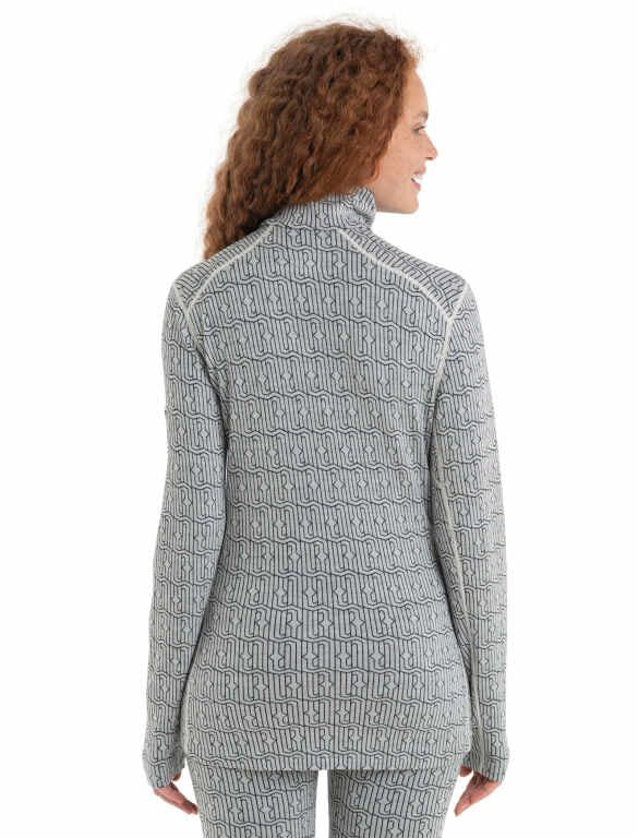 Icebreaker CLOTHING - Women - Baselayer - Top Icebreaker *23W*  Women Merino 260 Vertex LS Half Zip Herenga