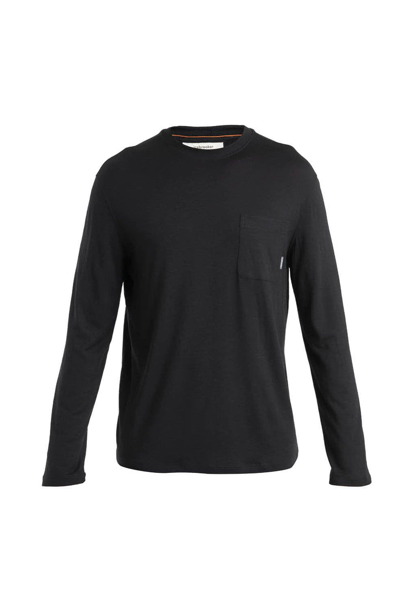 Icebreaker *25S*  Men Merino 150 Tech Lite LS Relaxed Pocket Tee Icebreaker