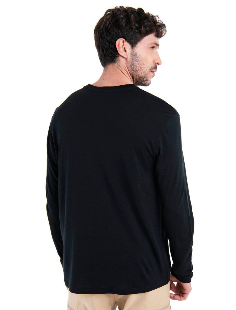 Icebreaker *25S*  Men Merino 150 Tech Lite LS Relaxed Pocket Tee Icebreaker