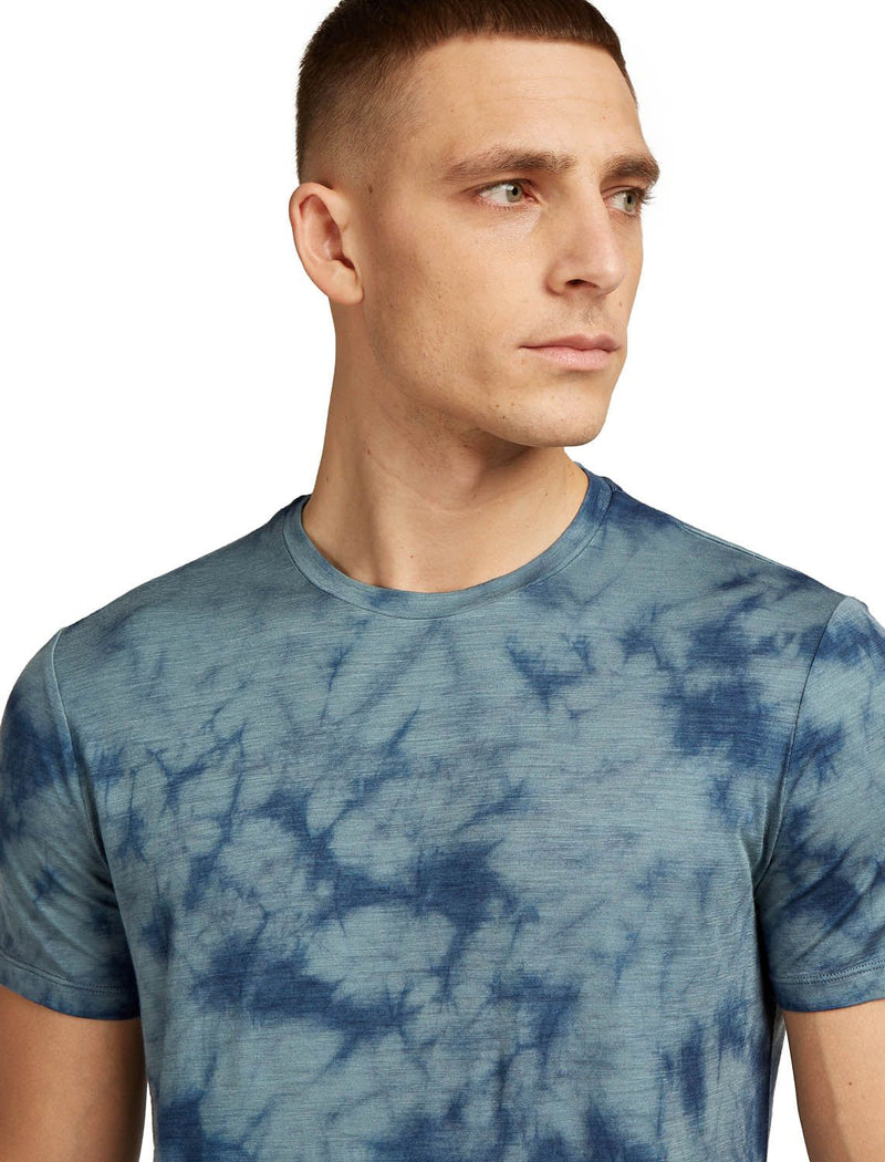 Men's Merino 150 Tech Lite SS Tee Cloud Dye Icebreaker