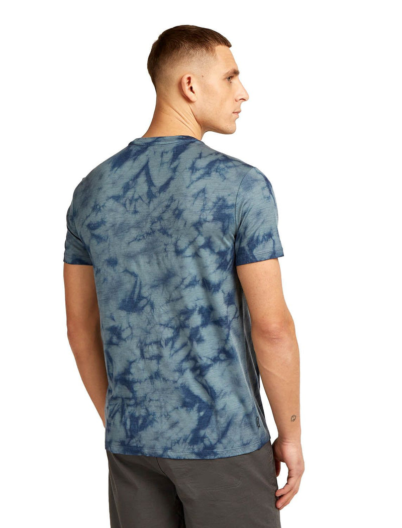 Men's Merino 150 Tech Lite SS Tee Cloud Dye Icebreaker