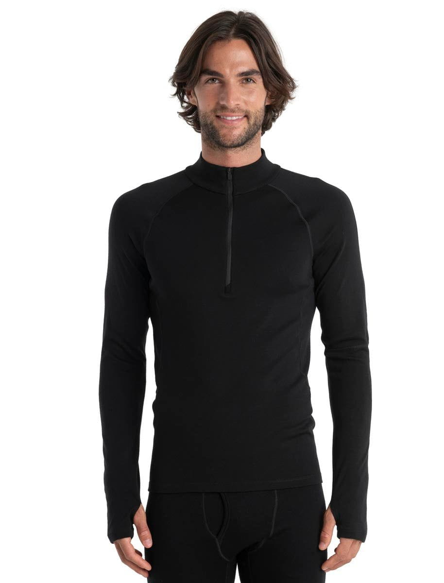 Icebreaker CLOTHING - Men - Baselayer - Top Icebreaker *25W* Men 300 MerinoFine Polar LS Half Zip