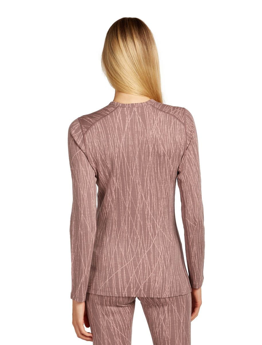 Icebreaker *25W* Women Merino 260 Tech Vertex LS Crewe GRX1 Icebreaker