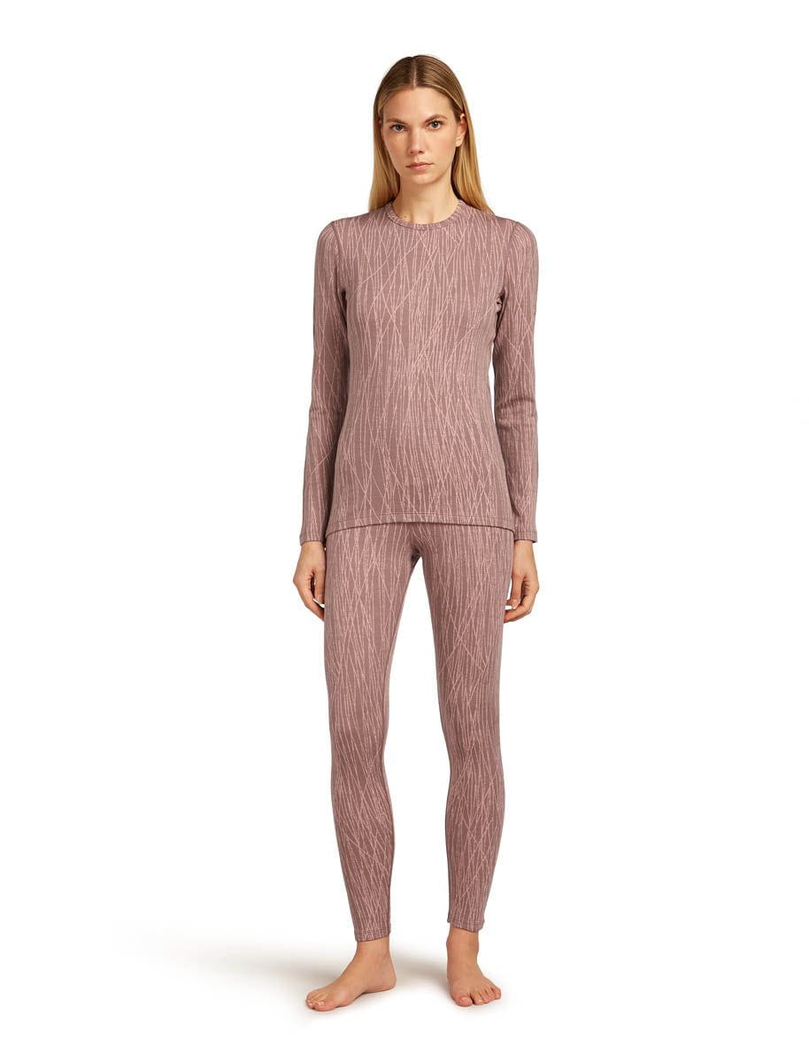 Icebreaker *25W* Women Merino 260 Tech Vertex LS Crewe GRX1 Icebreaker