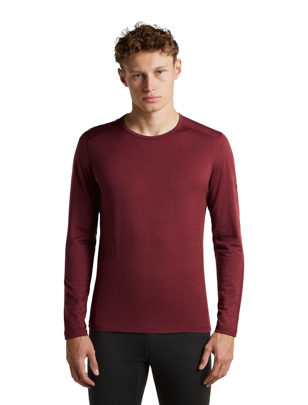 Icebreaker CLOTHING - Men - Baselayer - Top Icebreaker *26W*  Men Merino 200 Oasis LS Crewe