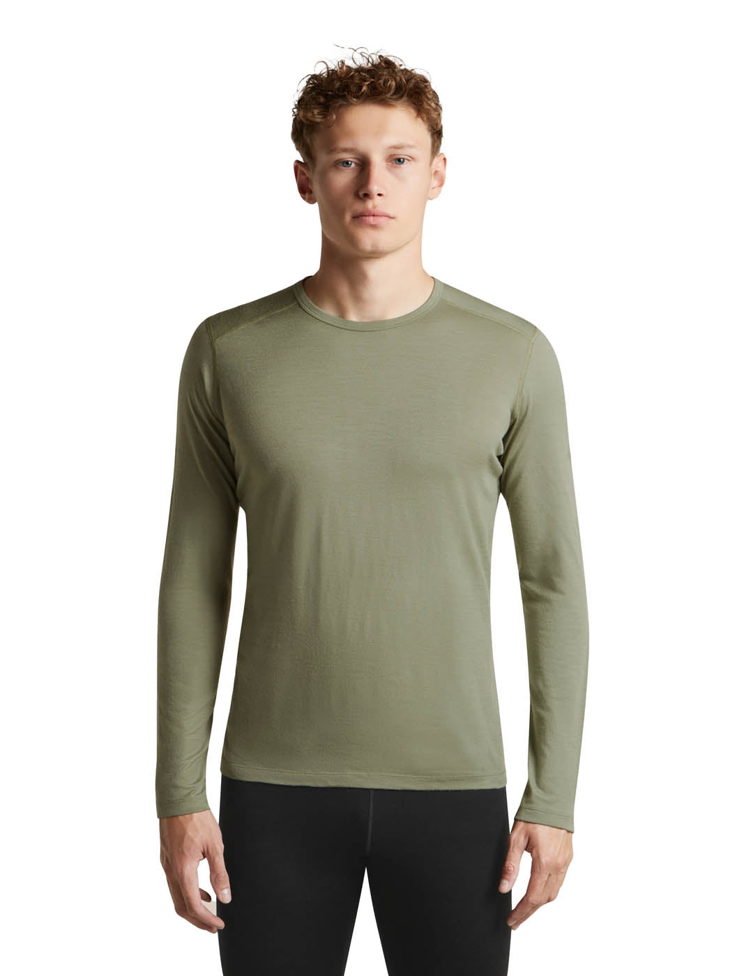 Icebreaker CLOTHING - Men - Baselayer - Top Icebreaker *26W*  Men Merino 200 Oasis LS Crewe