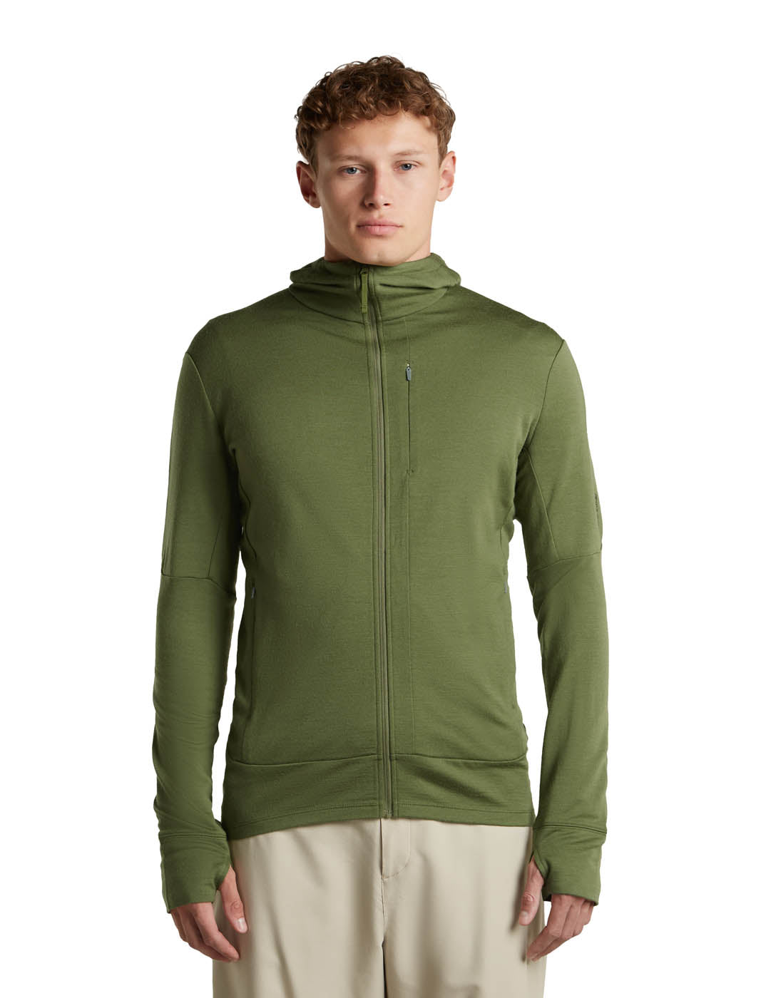 Icebreaker CLOTHING - Men - Apparel - Top Icebreaker *26W*  Men Merino 260 Quantum LS Zip Hoodie