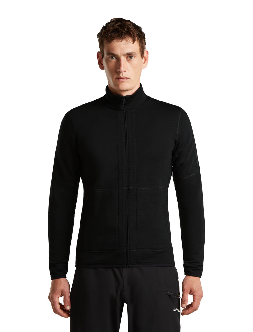 Icebreaker CLOTHING - Men - Apparel - Top Icebreaker *26W*  Men Merino 400 RealFleece™ Descender LS Zip