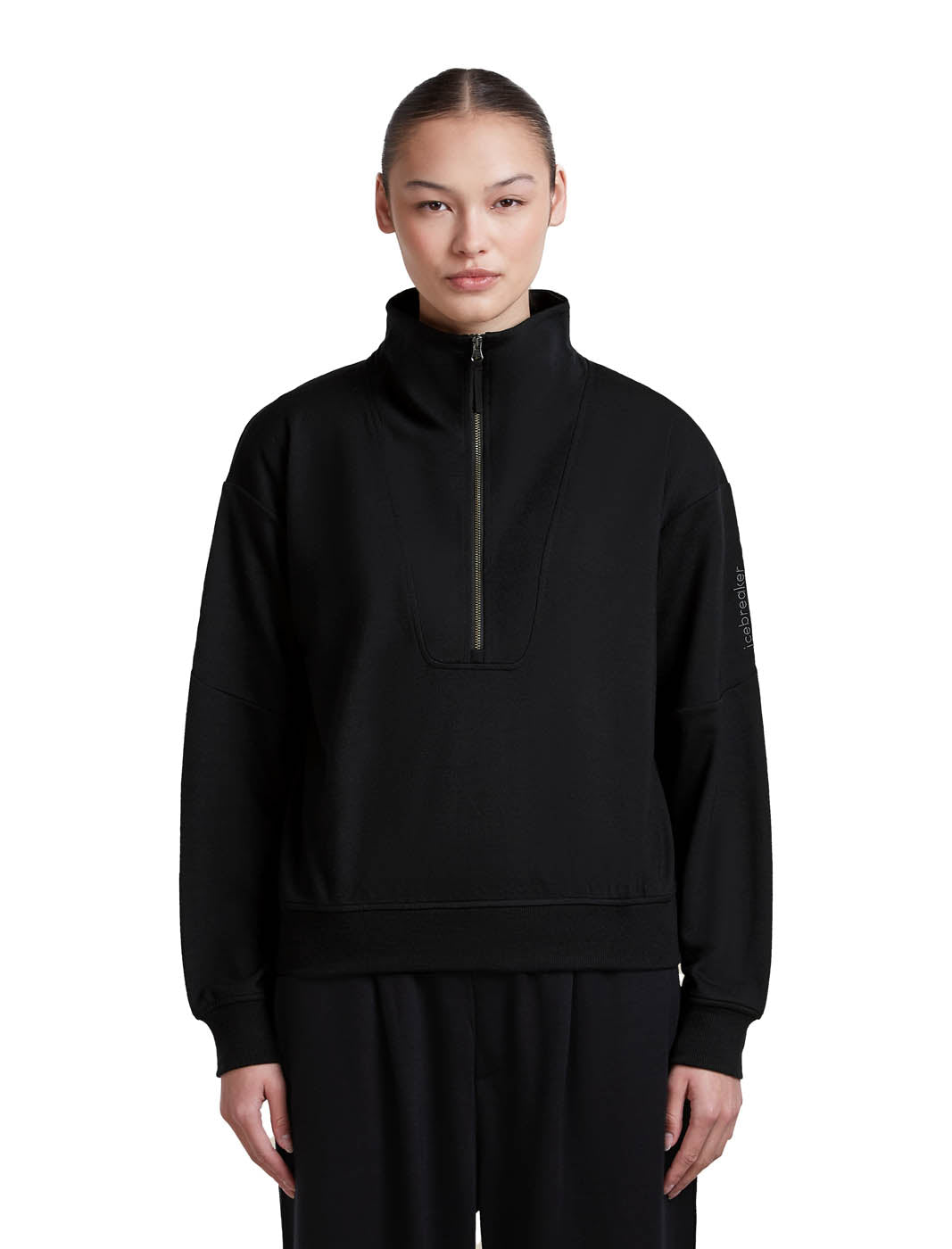 Icebreaker *26W*  Women Merino Blend 150 Drift Relaxed LS Half Zip Icebreaker