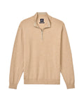 Men's Desmond Plaited Cotton Blend 1/4 Zip Sweater johnnie-O