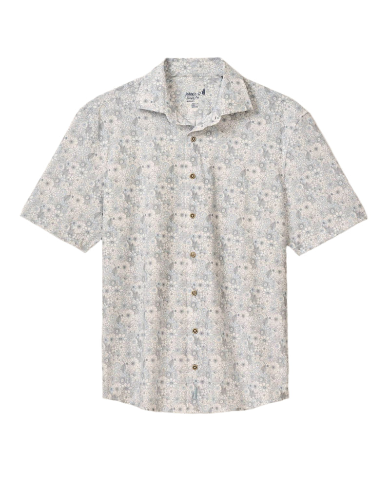 Men's Kayce Short Sleeve Hangin' Out Knit Button Up Shirt johnnie-O