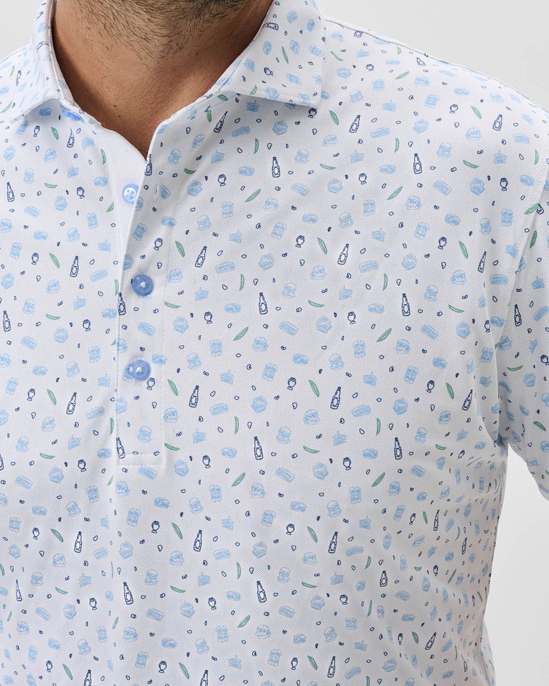 Men's Burgers N Beers Polo johnnie-O