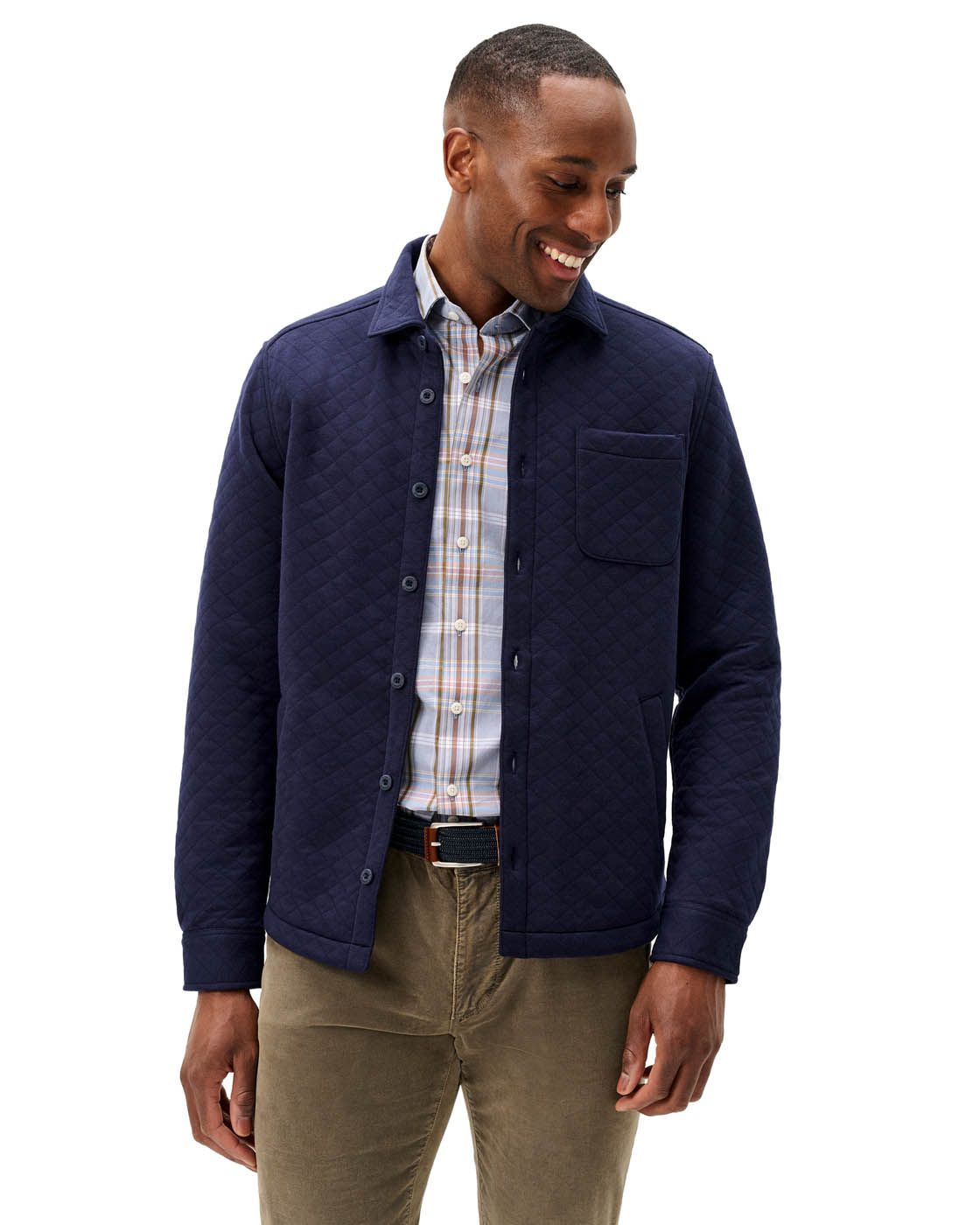johnnie-O CLOTHING - Men - Apparel - Top johnnie-O *26W* Stowe Quilt Shacket