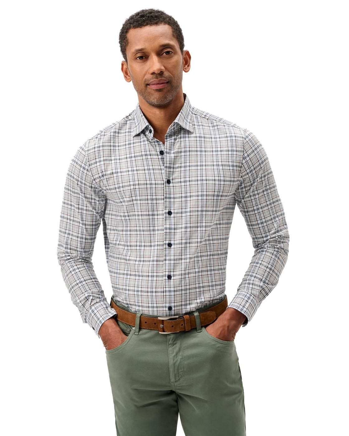 Men's Tahoe Plaid johnnie-O