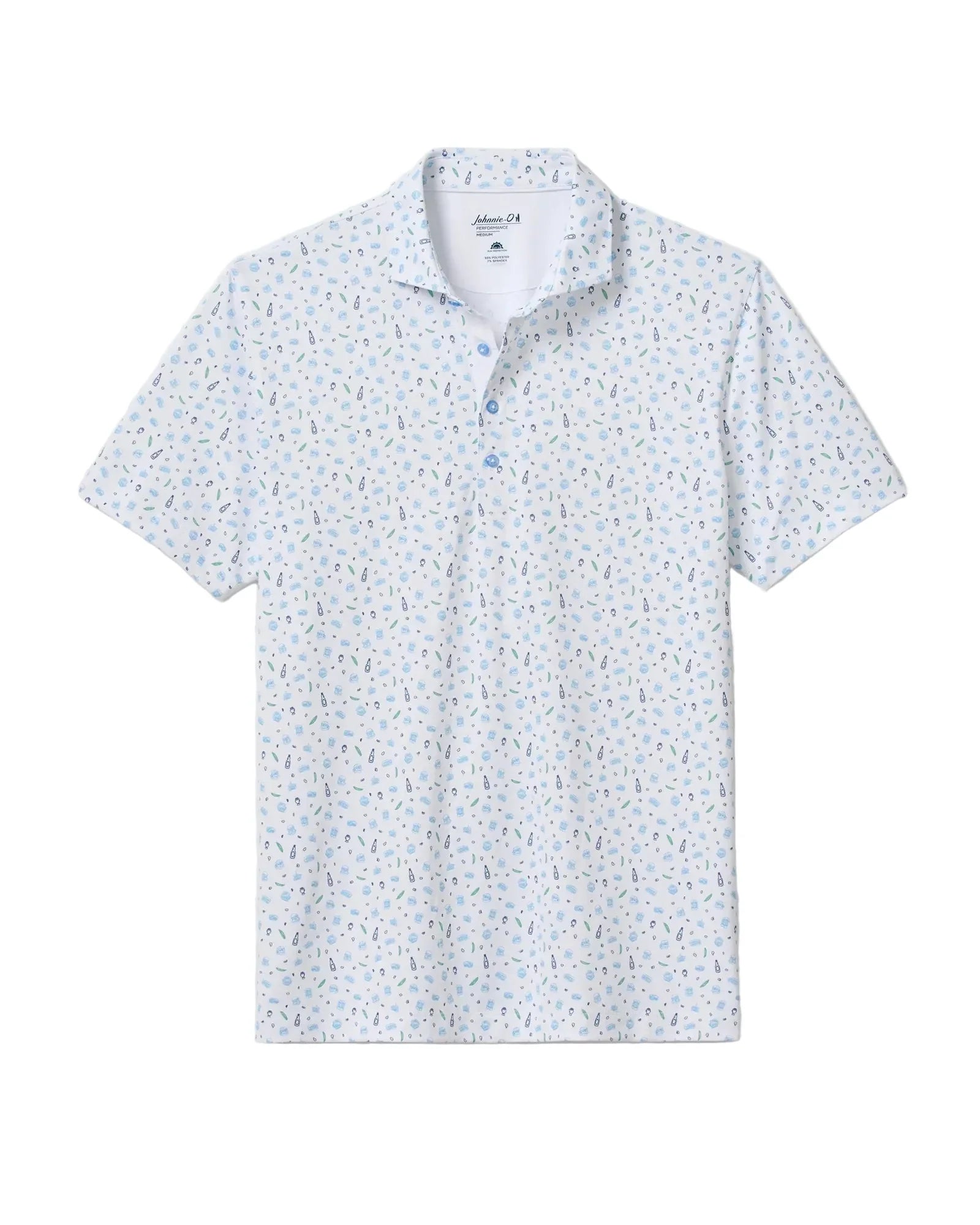 johnnie-O Polo Men's Burgers N Beers Polo