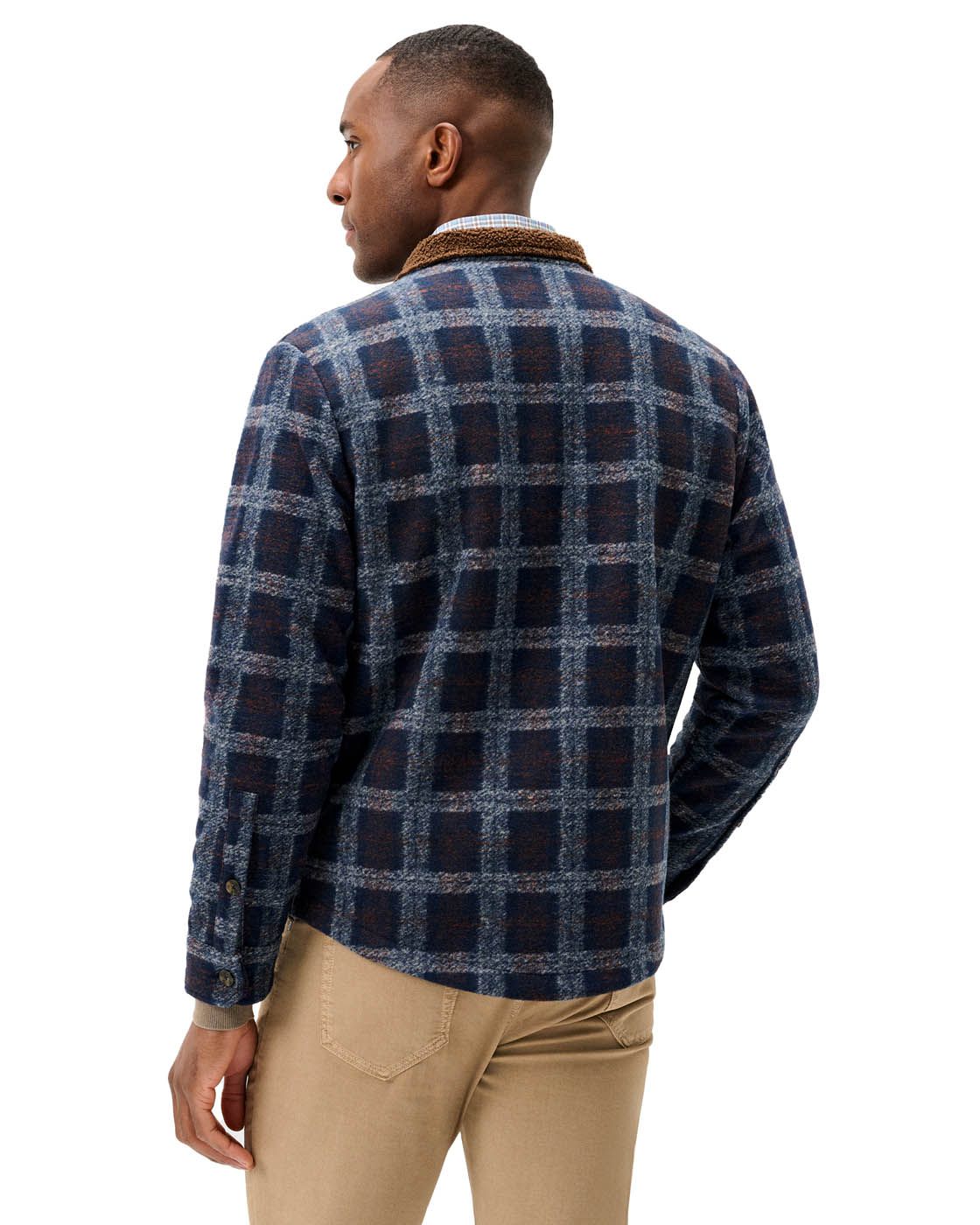 johnnie-O Jacket Men's Sherpa Lined Shacket