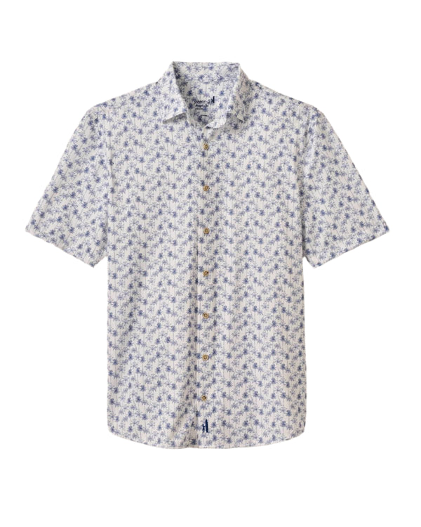 Men's Short Sleeve Hangin' Out Knit Button Down Shirt - Mendocino johnnie-O