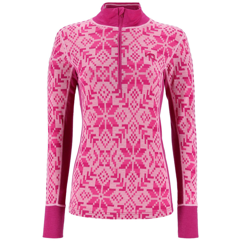 Kari Traa CLOTHING - Women - Baselayer - Top Kari Traa *23W*  Else Half Zip Baselayer - 100% Merino Wool