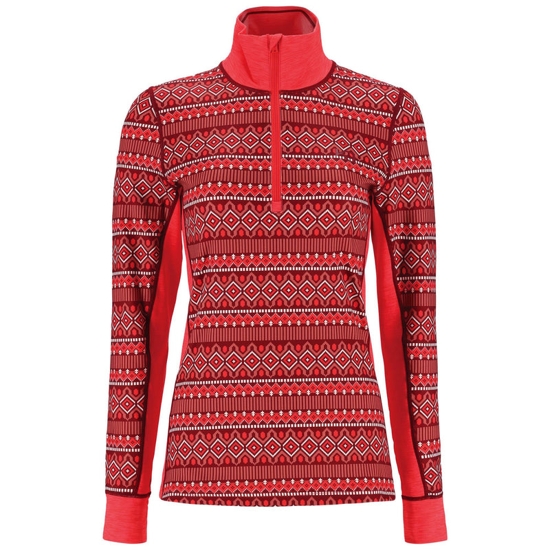 Kari Traa CLOTHING - Women - Baselayer - Top Kari Traa *23W*  Lune Half Zip Baselayer