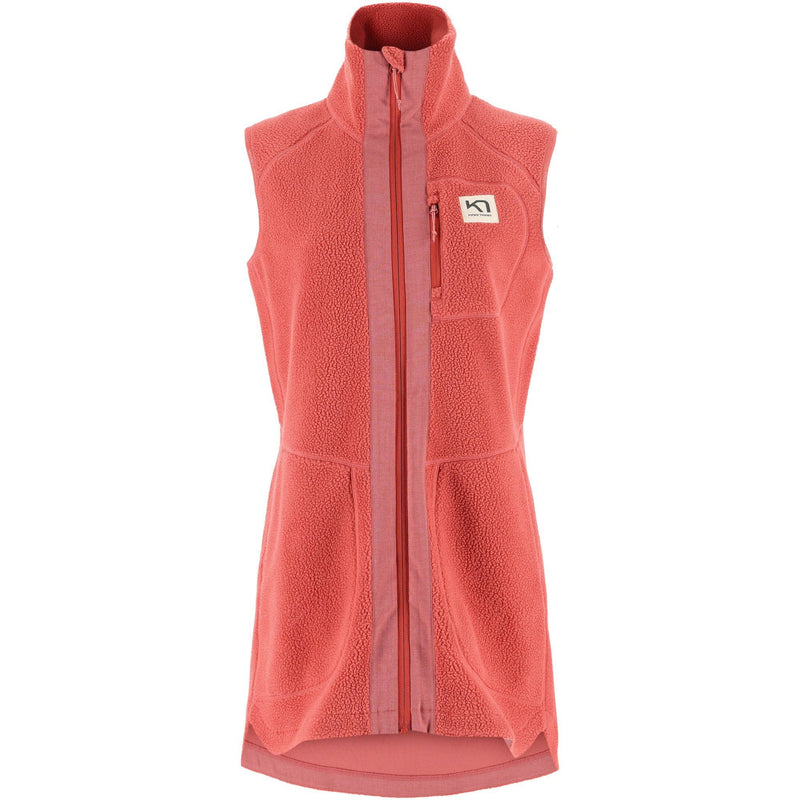 Kari Traa CLOTHING - Women - Apparel - Vest Kari Traa *23W*  Sanne Pile Vest Long