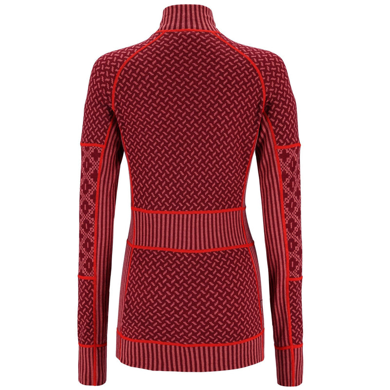 Kari Traa CLOTHING - Women - Baselayer - Top Kari Traa *23W*  Smekker Half Zip Baselayer - 100% Merino Wool