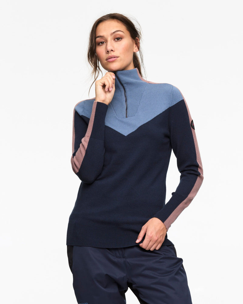 Kari Traa CLOTHING - Women - Apparel - Top Kari Traa *23W*  Voss Knit Half Zip