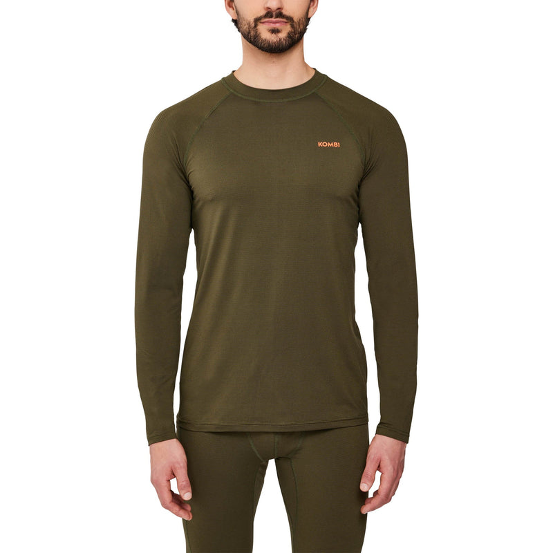 Kombi CLOTHING - Men - Baselayer - Top Kombi *23W*  Redheat Active Crew Top Men