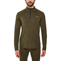 Kombi CLOTHING - Men - Baselayer - Top Kombi *23W*  Redheat Active Zip Top Men