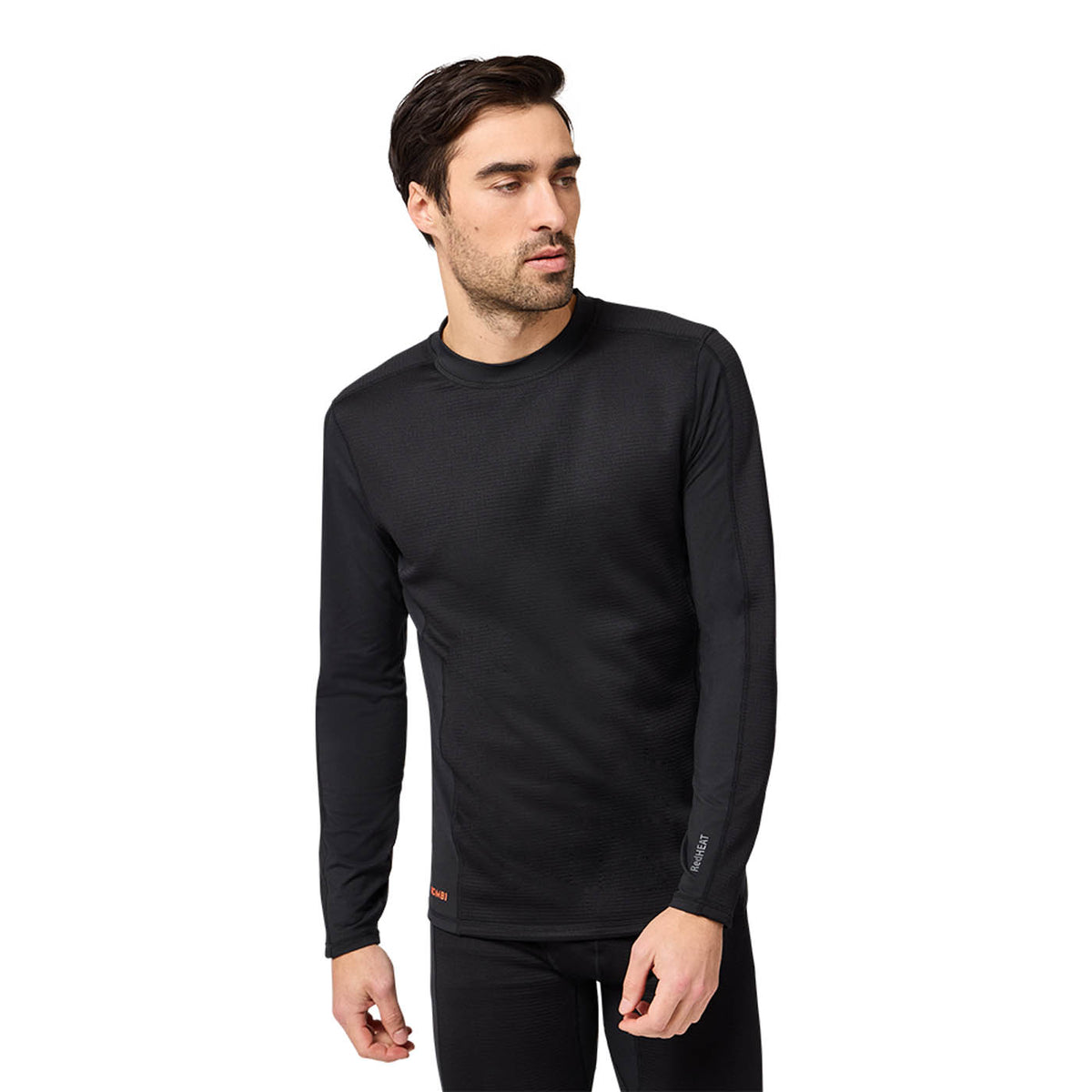 Men's Redheat Grid Mid Crew Top Kombi