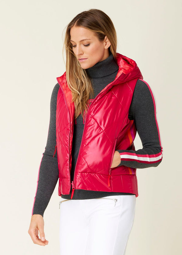 Krimson Klover CLOTHING - Women - Apparel - Top Krimson Klover *23W*  Vesta Hooded Reversible Vest