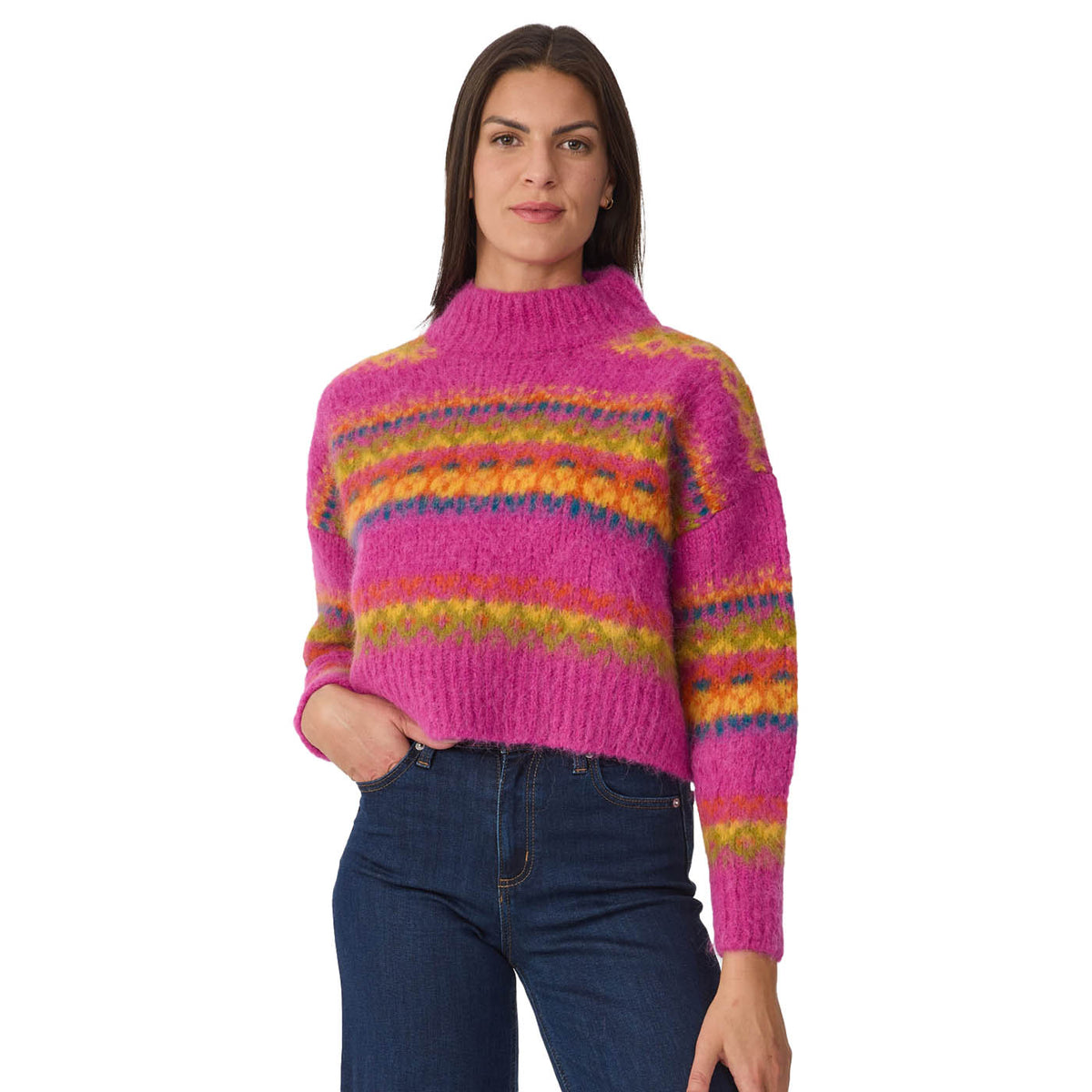 Krimson Klover *26W* Celine Mock Neck Krimson Klover