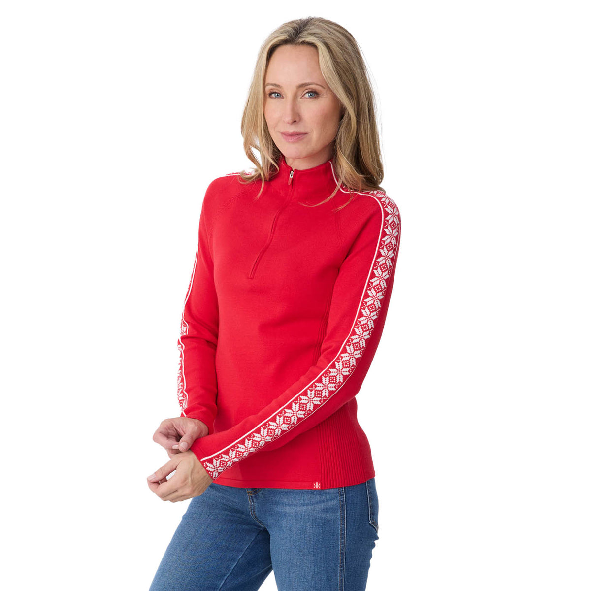 Krimson Klover CLOTHING - Women - Apparel - Top Krimson Klover *26W* Slalom Zip Neck