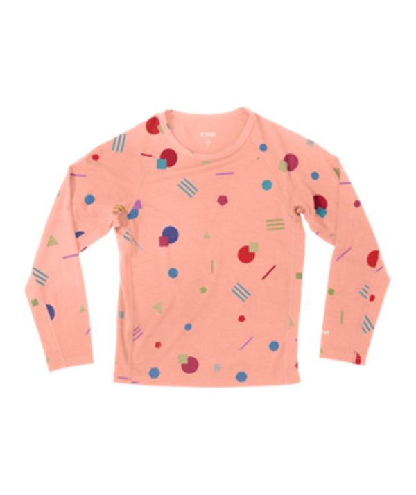 LE BENT CLOTHING - Kids - Baselayer - Top LE BENT *23W*  Kids Confetti Midweight Raglan