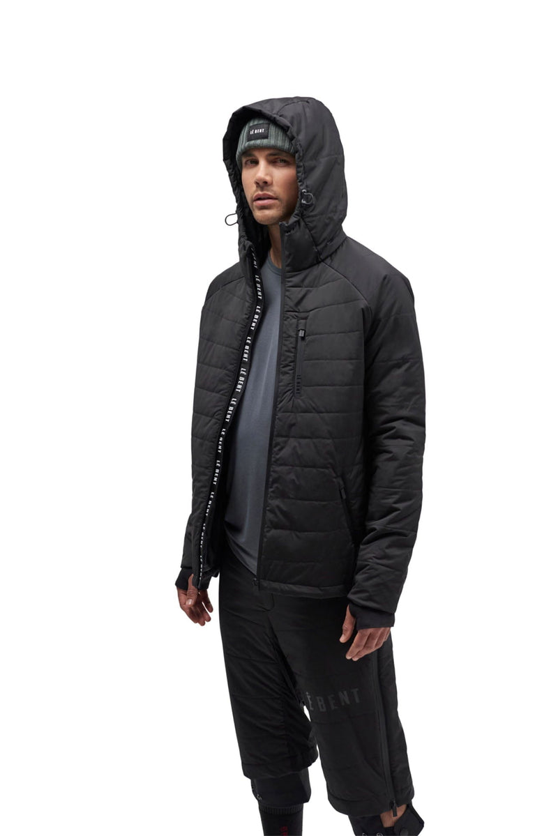 LE BENT CLOTHING - Men - Apparel - Top LE BENT *23W*  Mens Pramecou Wool Insulated Hooded Jacket