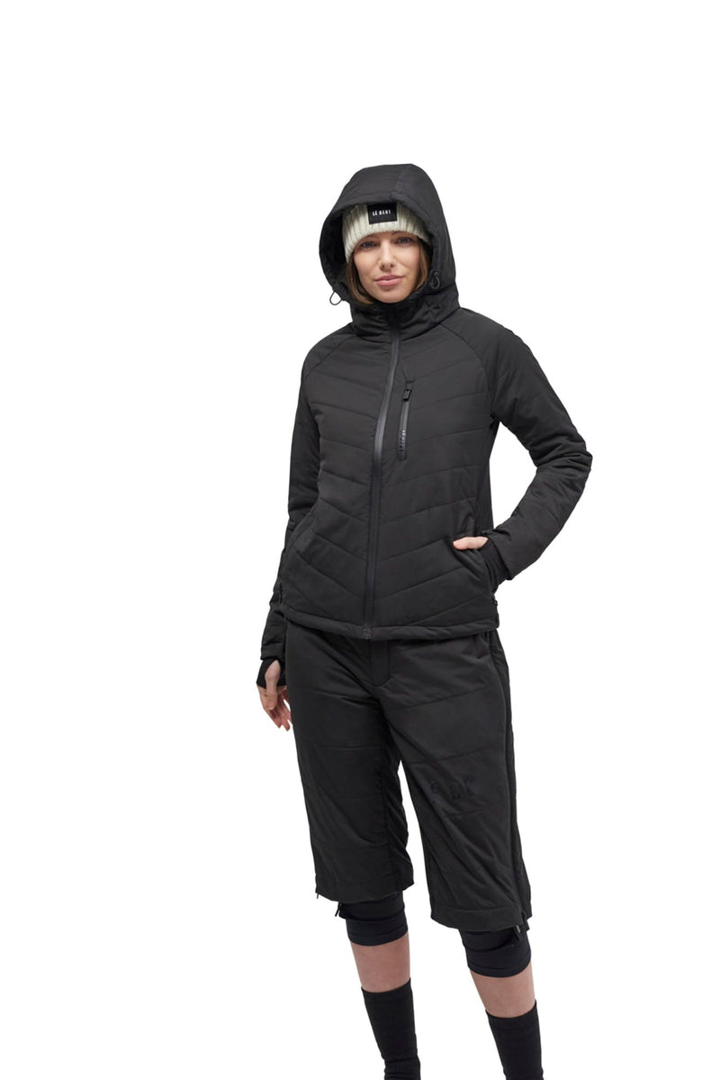 LE BENT CLOTHING - Women - Apparel - Top LE BENT *23W*  Womens Genepi Wool Insulated Hooded Jacket