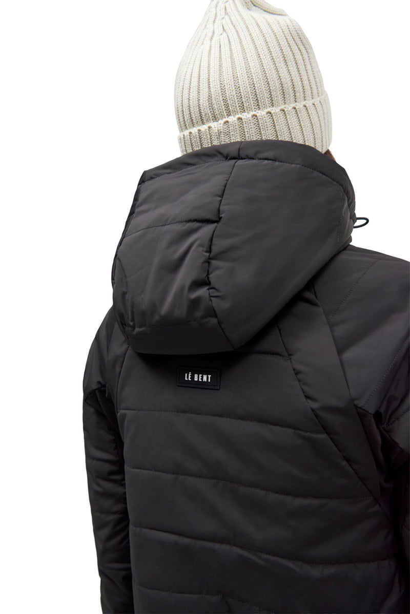 LE BENT CLOTHING - Women - Apparel - Top LE BENT *23W*  Womens Genepi Wool Insulated Hooded Jacket