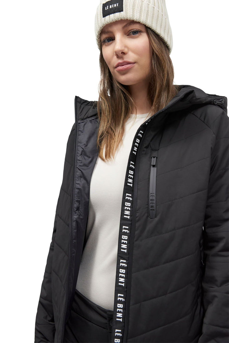 LE BENT CLOTHING - Women - Apparel - Top LE BENT *23W*  Womens Genepi Wool Insulated Hooded Jacket