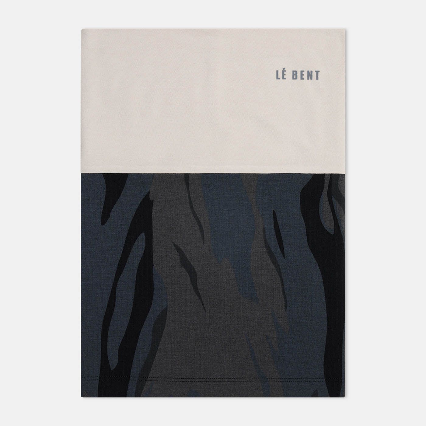 Le Bent *25W*  Double Up Heavyweight Antarctic Grid Fleece Neck Gaiter LE BENT