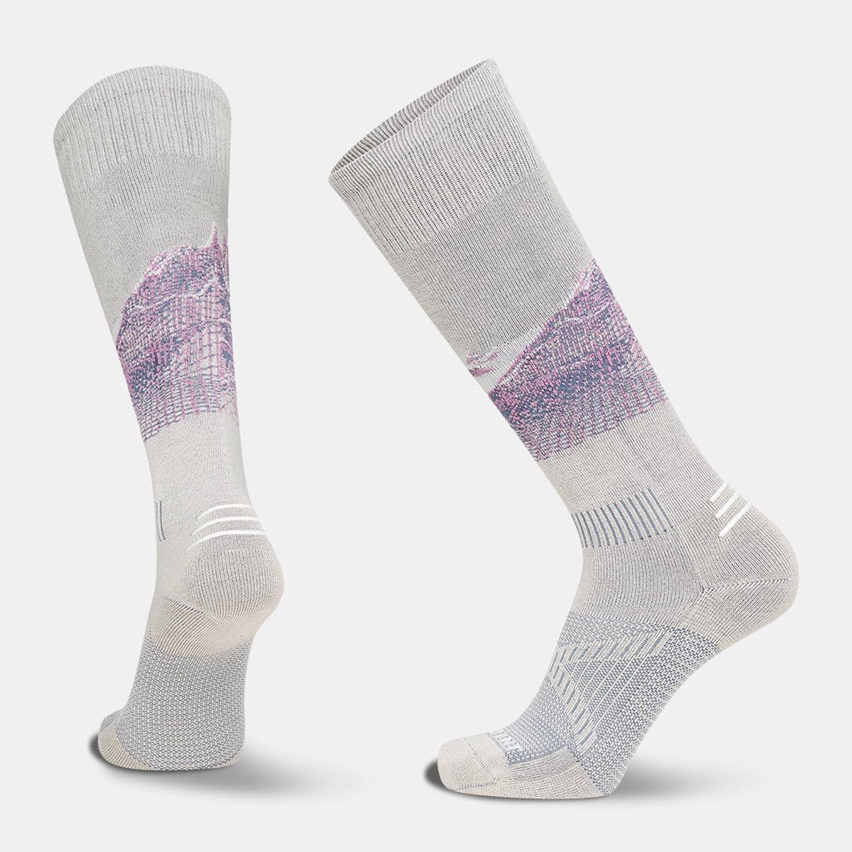 Women's Elyse Saugstad Pro Series Zero Cushion Snow Sock LE BENT
