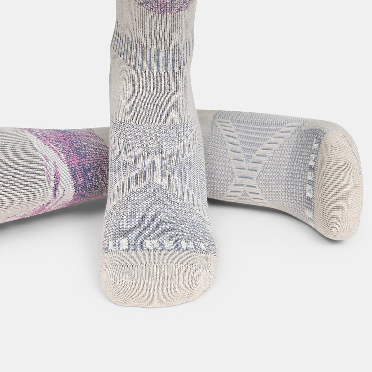 Women's Elyse Saugstad Pro Series Zero Cushion Snow Sock LE BENT