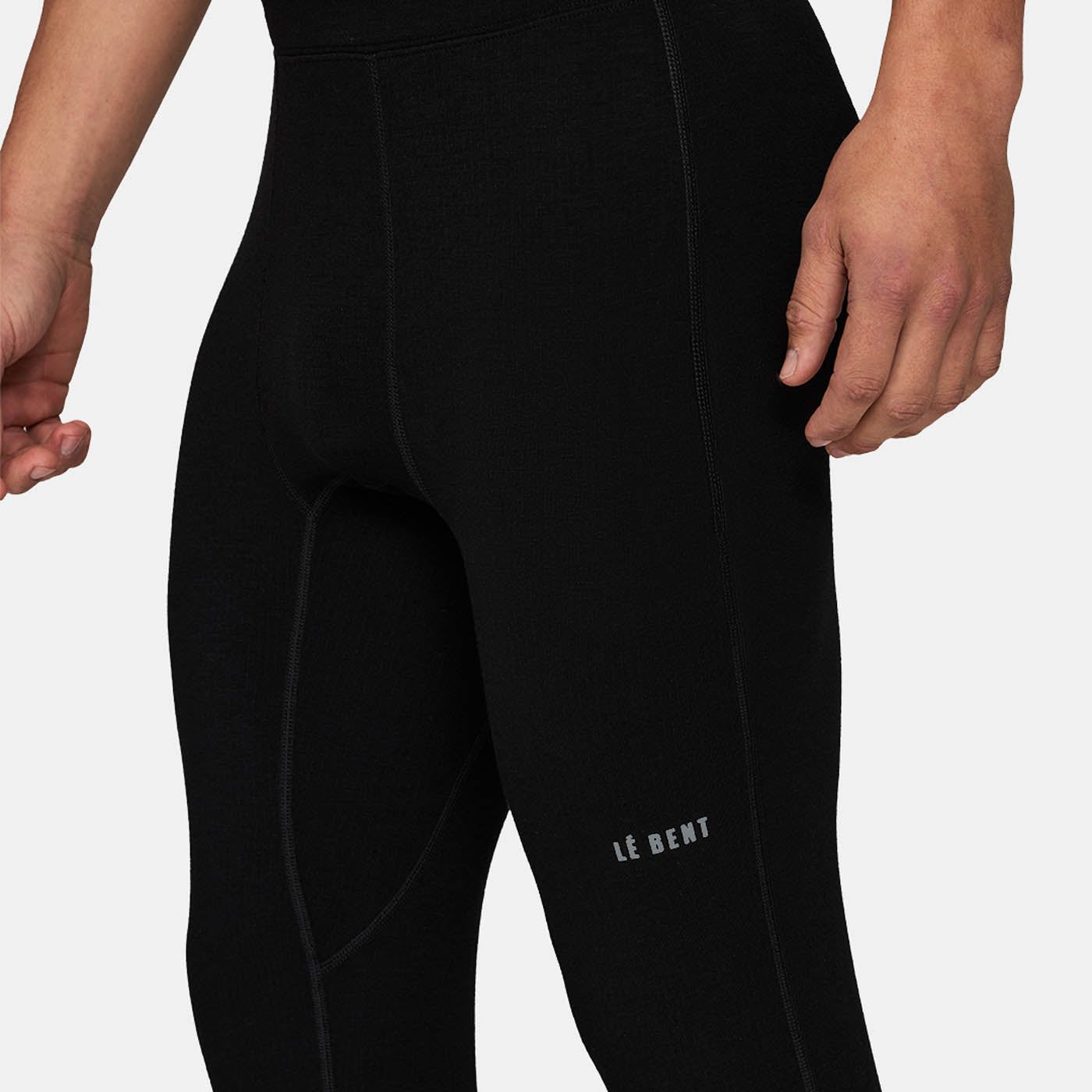 Le Bent *25W*  Mens Heavyweight Antarctic Grid Fleece Bottom LE BENT