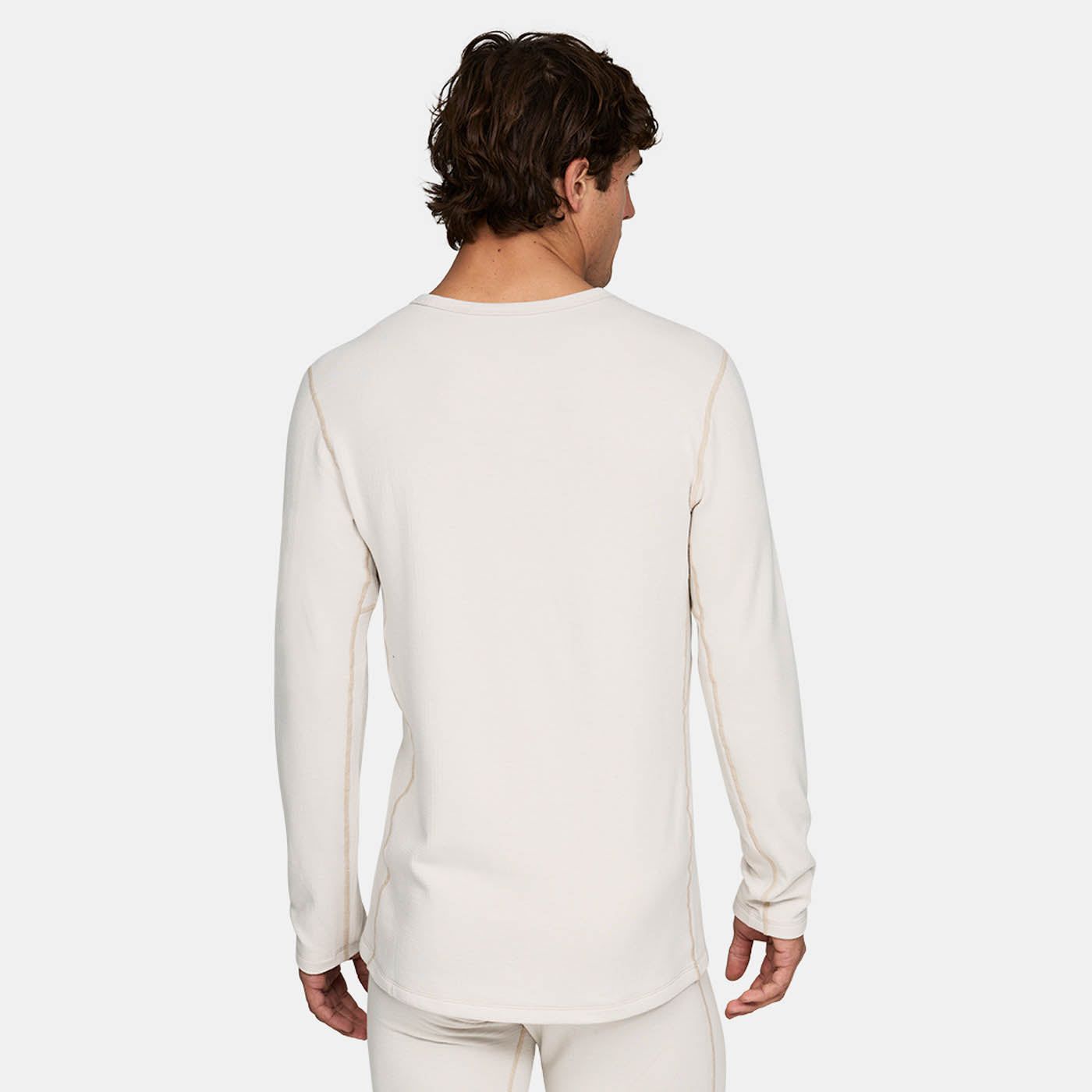 Le Bent *25W*  Mens Heavyweight Antarctic Grid Fleece Crew LE BENT