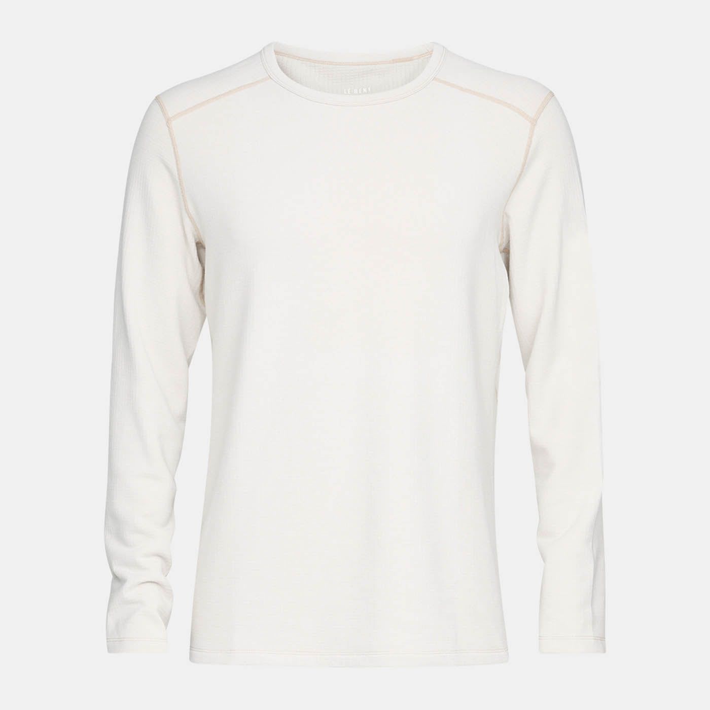 Le Bent *25W*  Mens Heavyweight Antarctic Grid Fleece Crew LE BENT