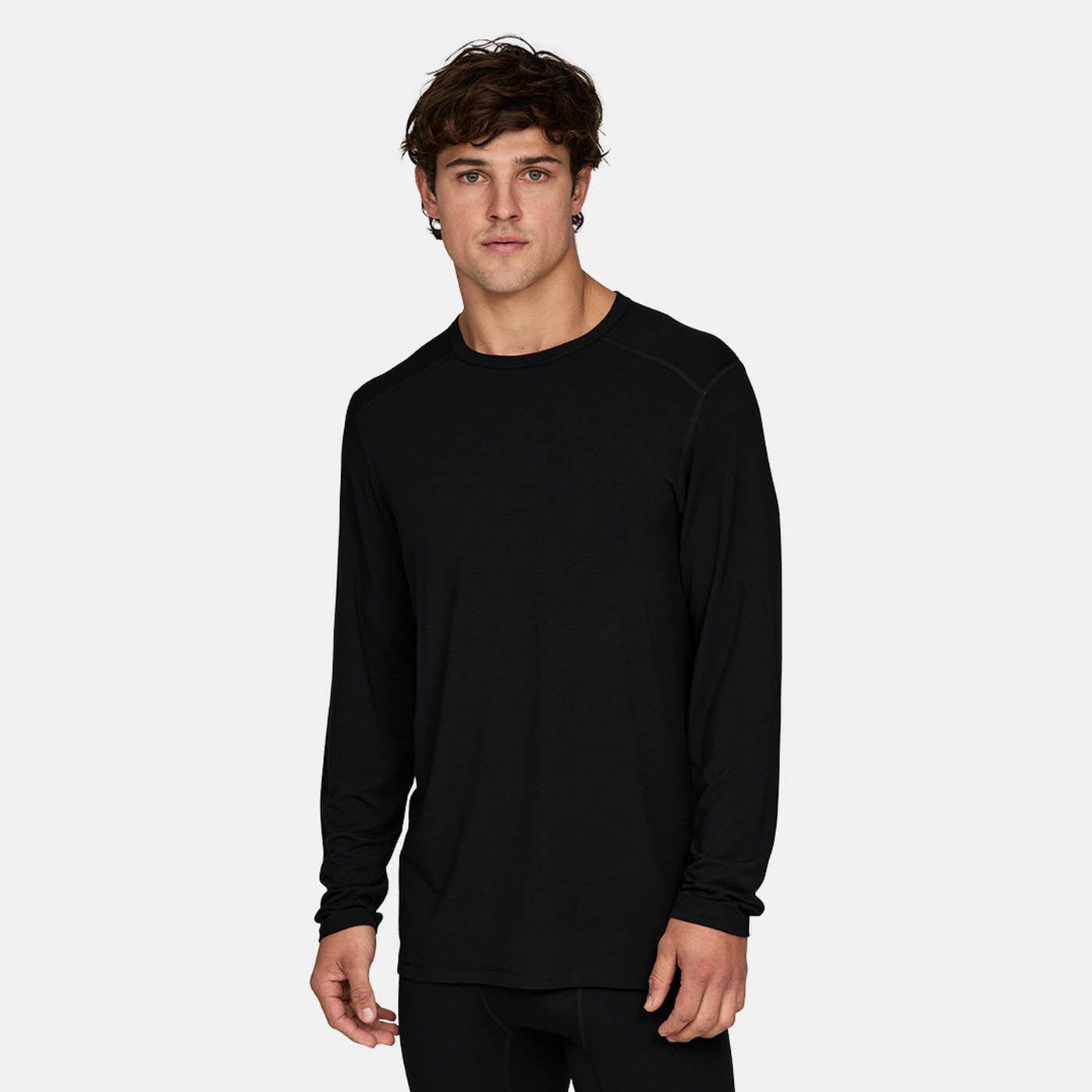 Le Bent *25W*  Mens Midweight Crew LE BENT