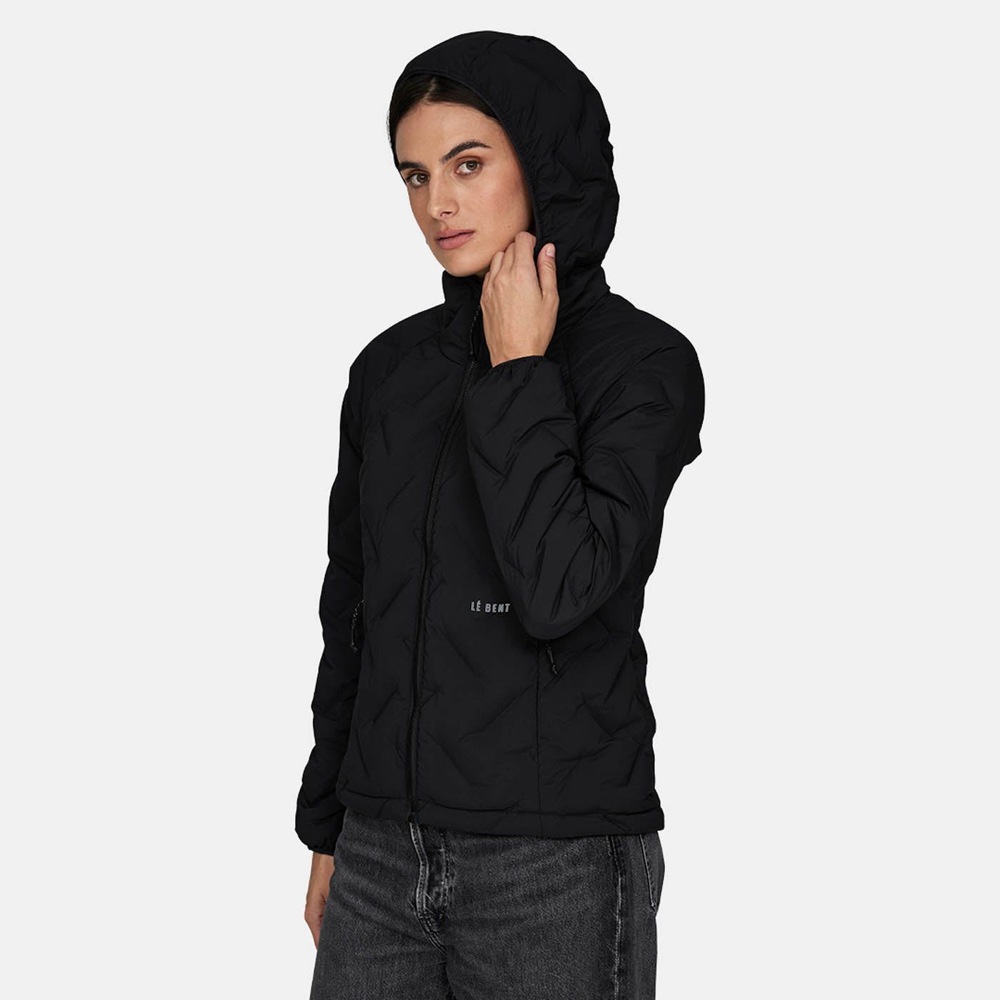 Le Bent *25W*  Womens Genepi Down Hooded Jacket LE BENT