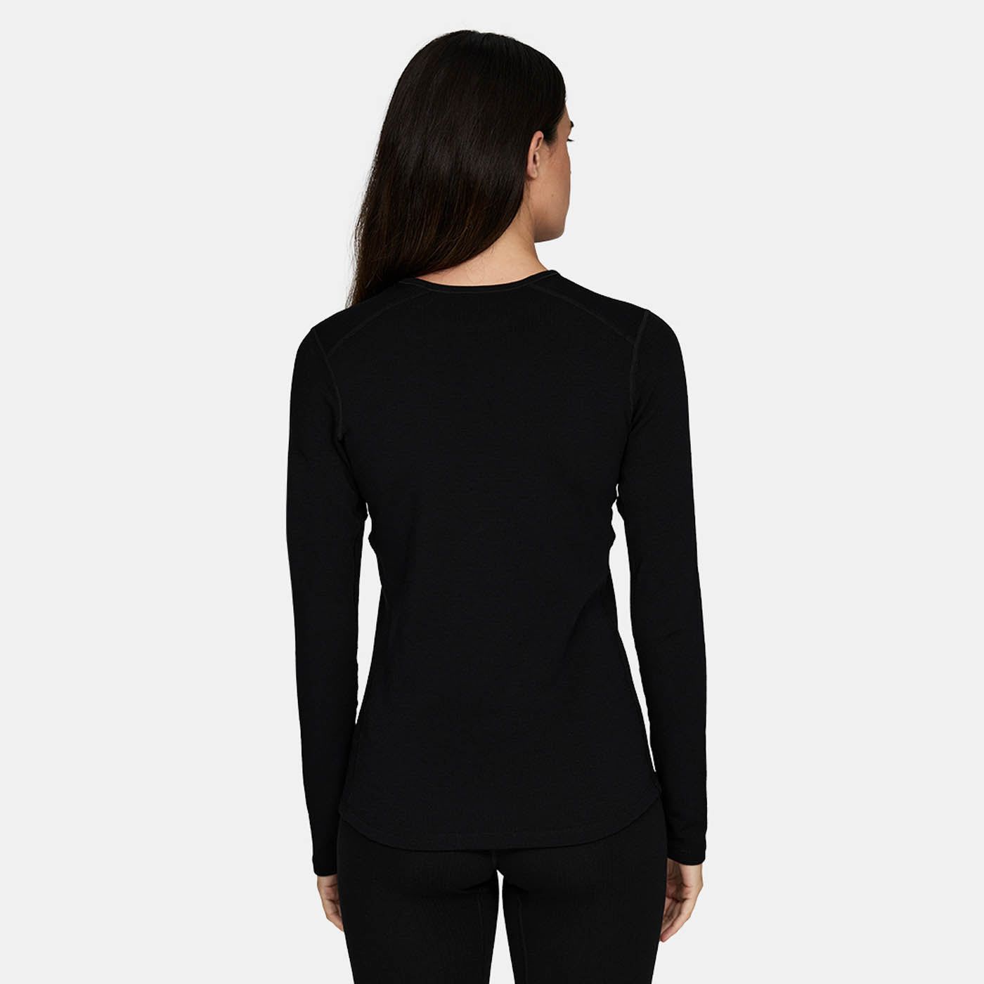 Womens Heavyweight Antarctic Grid Fleece Crew LE BENT